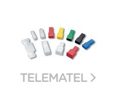 CEMBRE - PROTECTOR FASTON H 6,3mm CON RETENCIÓN PARA TERMINALES DESCONECTABLES BLANCO