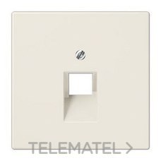 JUNG - PLACA CENTRAL 1 TOMA TELÉFONO UAE BLANCO MARFIL