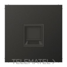 JUNG - PLACA MODULAR JACK-RADIALL 1 TOMA AL1969-1WEAN LS ANTRACITA