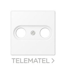 JUNG - PLACA TOMA TV A BLANCO MATE