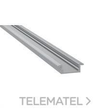 LYOPRO - PERFIL ALUMINIO EMPOTRAR KUWAIT 2m PLATA