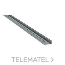 LYOPRO - PERFIL ALUMINIO SUPERFICIE MUNICH 2m PLATA