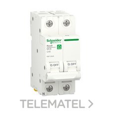 SCHNEIDER ELECTRIC - INTERRUPTOR AUTOMÁTICO RESI9 1P+N 40A CURVA C 230V 6000A