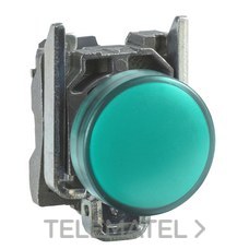 SCHNEIDER ELECTRIC - PILOTO LED DIÁMETRO 22 230-240V VERDE EMBELLECEDOR METÁLICO