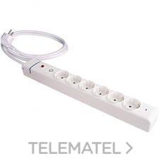 SOLERA - PROL.6 T.2P+T 16A 250Vcon INT.LUMIN.1,5m CBL.H05VV-F 3G1,5mm² PROT.SBT.SOBREC.