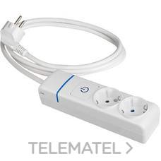 SOLERA - PROLONGADOR 2 T.2P+T 16A 250V INT.LUMIN.1.5 M CBL.H05VV-F 3G1,5mm²