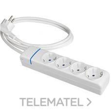 SOLERA - PROLONGADOR CON 4 TOMAS 2P+T 16A 250V 1.5 M DE CABLE H05VV-F 3G1,5mm²