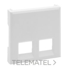 LEGRAND - FRONTAL NILOÉ STEP DBL.P/BAS.TFCA.INFORMÁTICAS RJ 45,BLM.