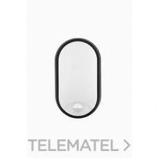 LYOPRO - APLIQUE COSMOS OVAL SENSOR BLANCO/NEGRO 14W 1400lm CCT 3000-4000-6000K IP65