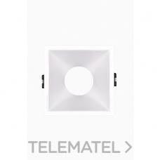 LYOPRO - ARO CORAL CUADRADO EMPOTRABLE PARA GU-10 BLANCO