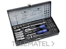 CEMBRE - JUEGO DE LLAVES CARRACA / TRINQUETE KRS47 1/4"