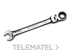 CEMBRE - CONJUNTO DE LLAVES COMBINADAS KRK4 CARRACA CON CABEZA GIRATORIA