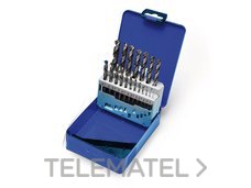 CEMBRE - SET 19 BROCAS HELICOIDALES SB19 DIÁMETRO 1 A 10mm