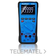 PEAKTECH - MULTÍMETRO DIGITAL TRUERMS 1000V 20000 CUENTAS USB - Imagen 3