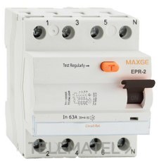 MAXGE - DIFERENCIAL ALPHA+INDUST.To.4P 40A 30mA CL.SUPINM.10kA