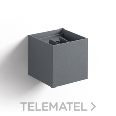 DOPO - APLIQUE BEAM IP54 LED COB 2x3W 290lm CRI80 3000K 5°/130° UP-DOWN ANTRACITA - Imagen 2