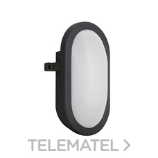 DOPO - APLIQUE FAR IP54 LED SMD 12W 840lm CRI80 4000K 110° NEGRO - Imagen 2