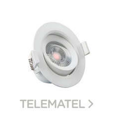 ILUMAX - FOCO DOWNLIGHT LED DECOR 7W ORIENTABLE CCT ø90x48mm IP20 IK06
